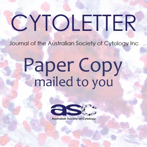 Cytoletter | Australian Society Of Cytology Inc.